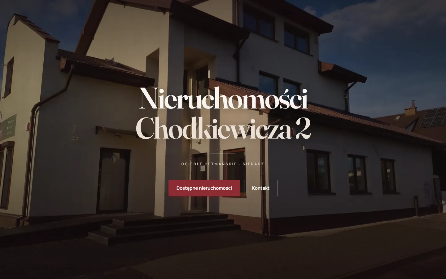 Strona Chodkiewicza 2, karta apartamentu z ceną i metrażem